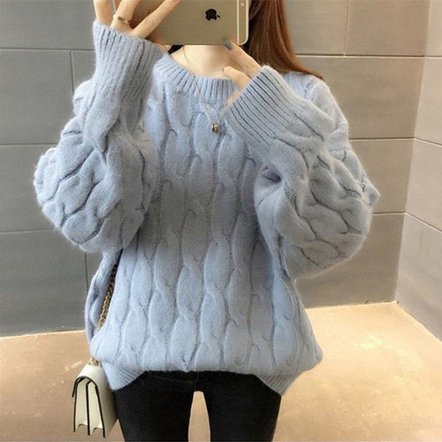 Wool Blend Cable Knit Vest, Casual Sleeveless Knit Top