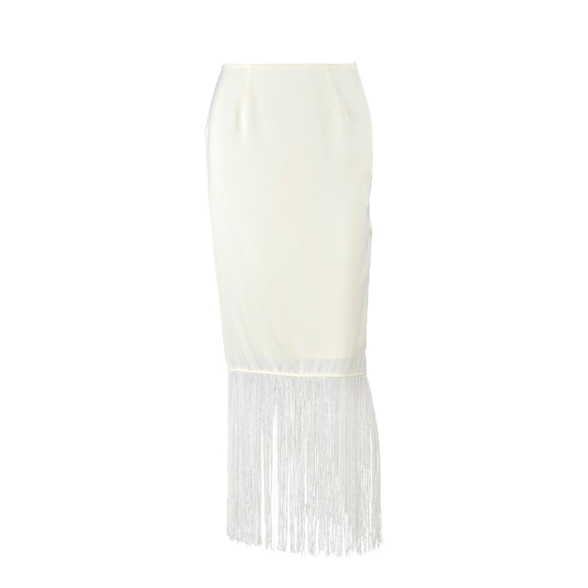 Fashionable Casual Straight-leg Tassel Skirt