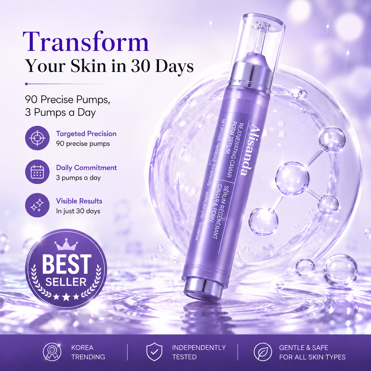 Alisanda™Caviar PDRN Serum